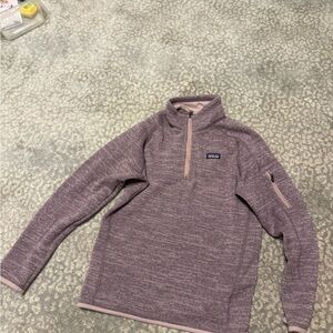 Patagonia Beige Fleece Pullover